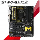 Refurbished MSI Z97 MPOWER MAX AC Intel Z97 LGA1150 DDR3 USB3.0 Desktop Motherboard-c