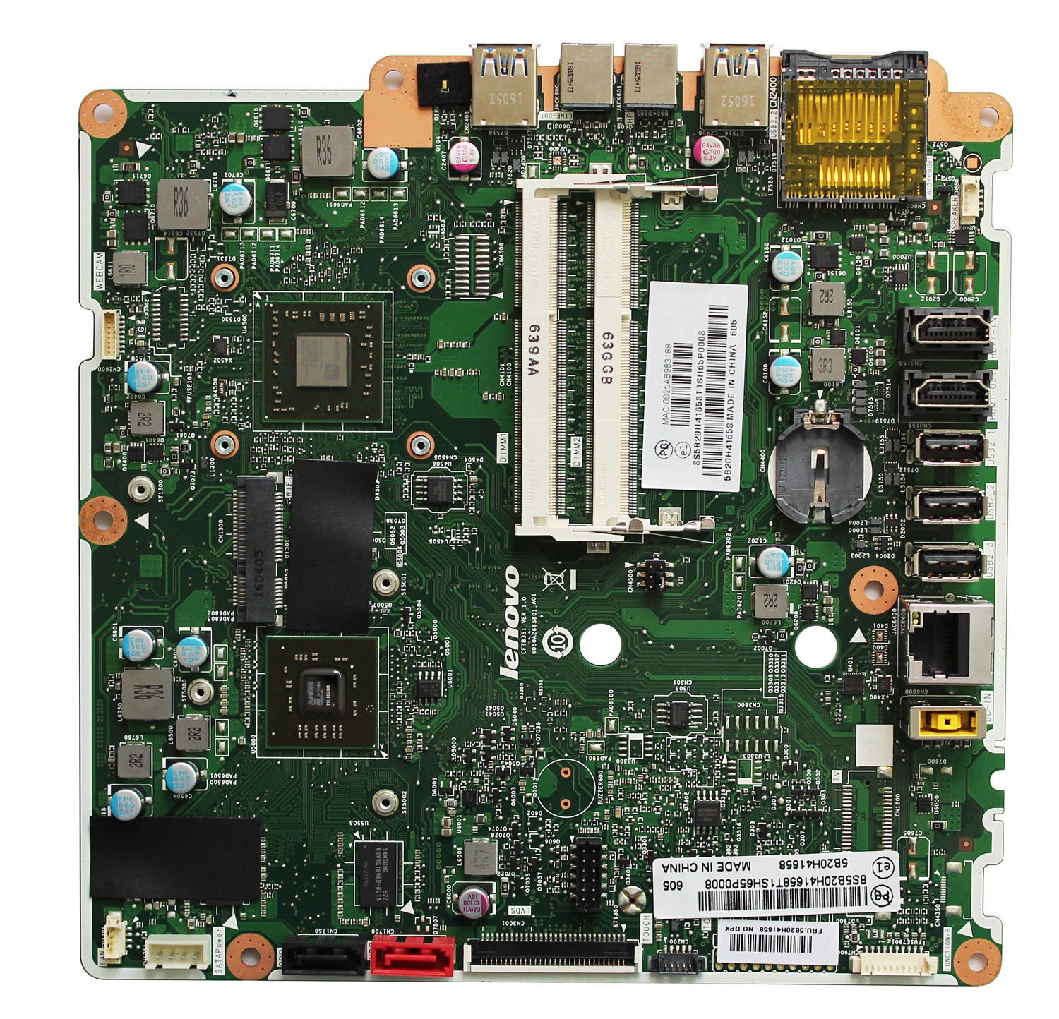 5B20H41658 For Lenovo C40-05 AIO Motherboard CFTB3S1 6050A2665601.A01 Mianboard