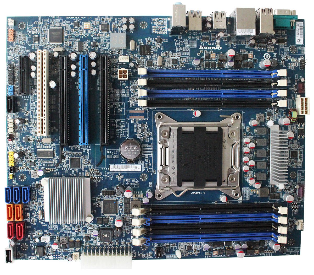 For Lenovo ThinkStation S30 03T8420 LGA2011 Intel C602 X79 SATAIII Motherboard