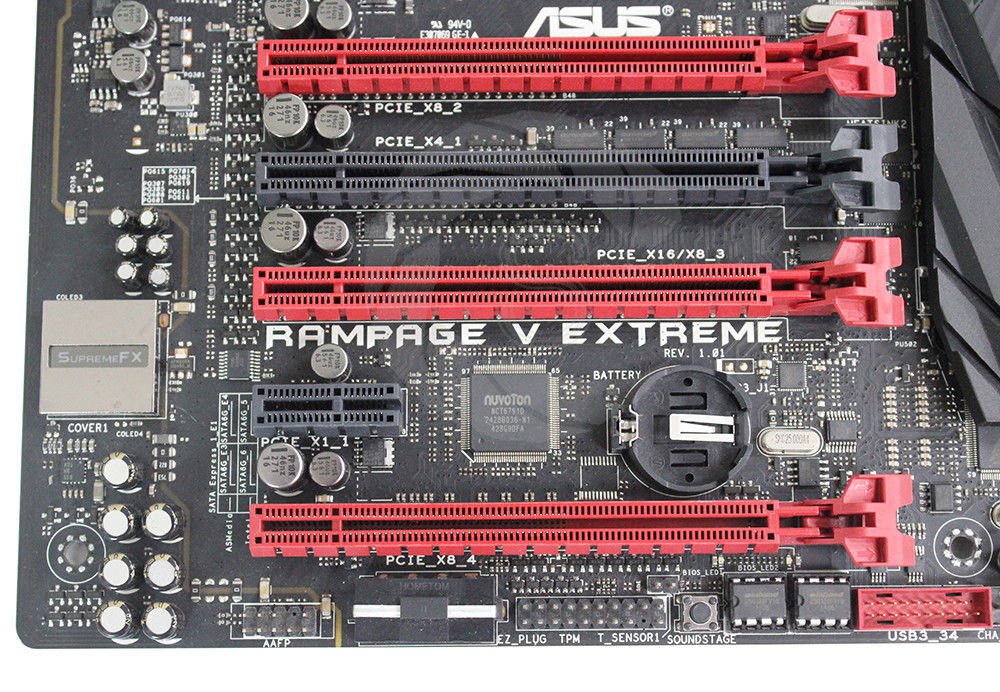 Asus X99-A II Desktop Motherboard X99 Socket LGA 2011-V3 i7 X DDR4 128G