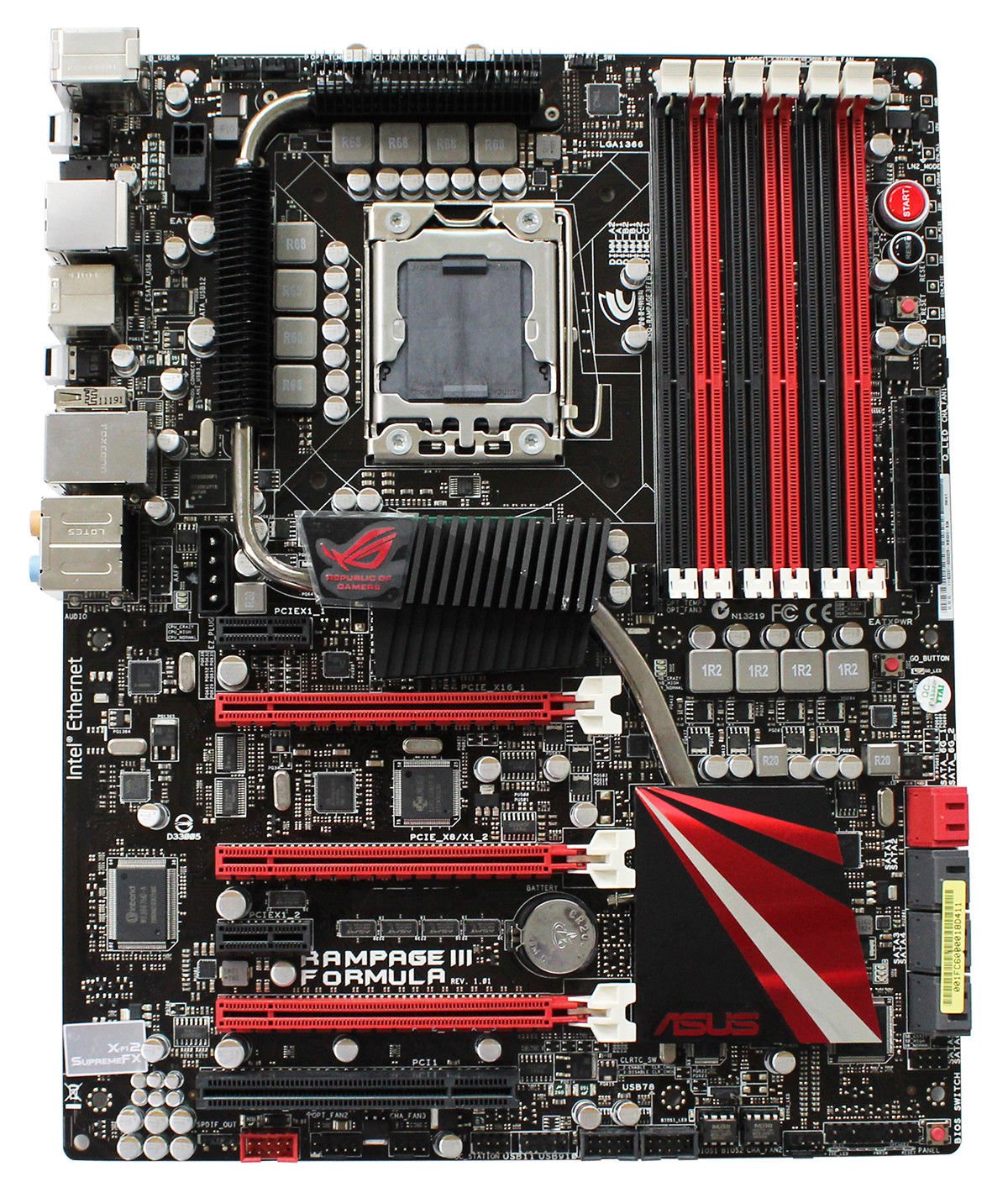 Asus RAMPAGE III FORMULA Motherboard Intel X58 LGA 1366 SATAIII Core i7