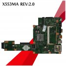 60NB04X0-MB1700 For Asus X553MA REV.2.0  Intel N2830 CPU 2.16GHz Motherboard -c