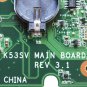 For Asus K53S X53S K53SV motherboard REV.2.1/2.3/3.1 GT540M HM65 Mainboard WH