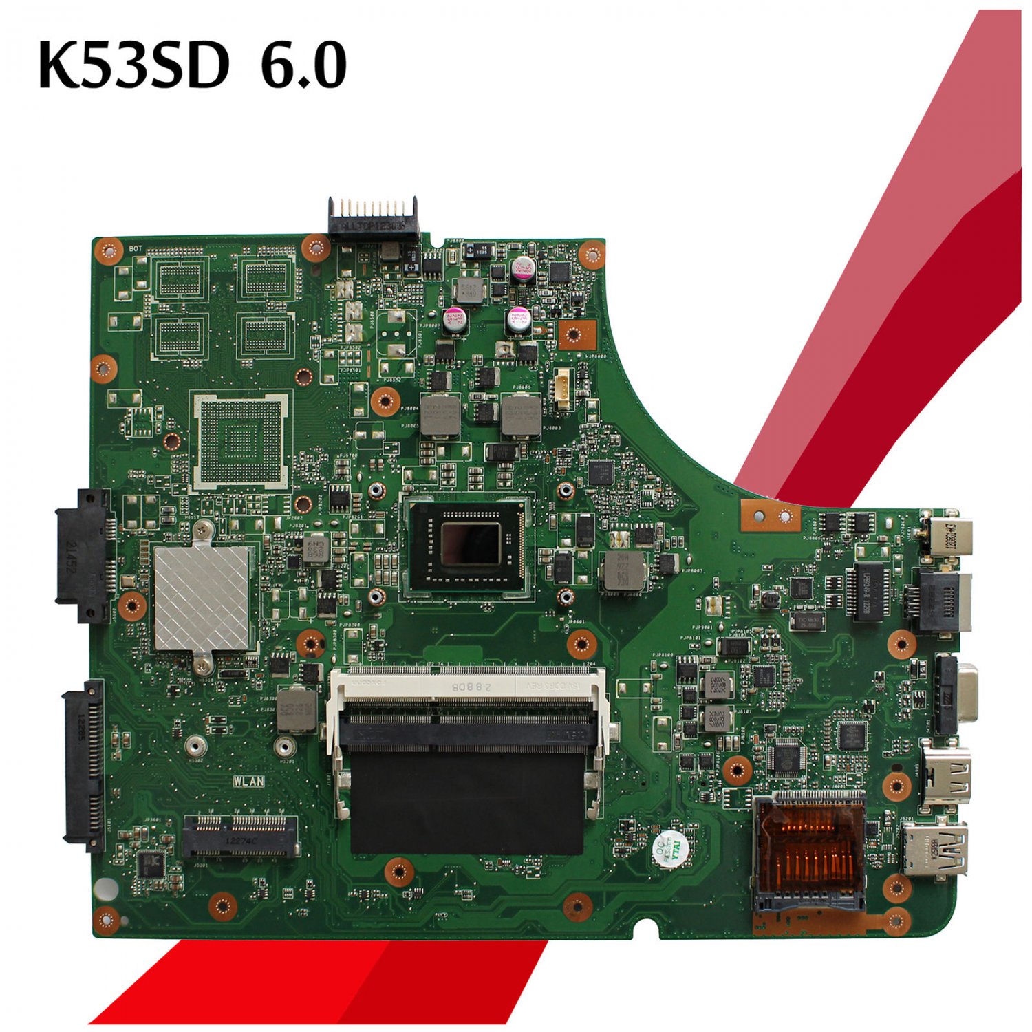 60-N3CMB1701-A05 For Asus K53SD REV.6.0 Motherboard i3-2310M CPU fit A53E K53E-c