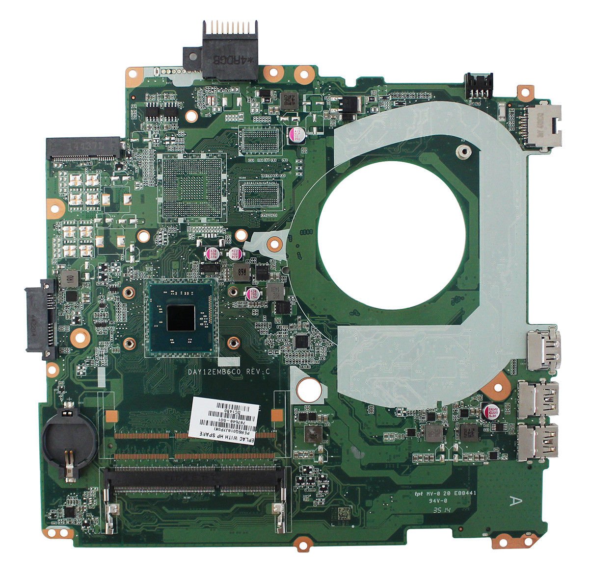 HP Pavilion 14-V motherboard Intel N3540 CPU 787548-501 DAY12EMB6C0 REV:C WH