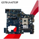 For Lenovo G570 LA-6753P HM65 Motherboard PIWG2 VRAM S989 DDR3 Mainboard-c
