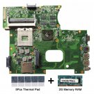 For Asus K42JR rev 4.0 Motherboard 60-N1FMB1000-C15 DDR3 PGA989 HM55 with gifts