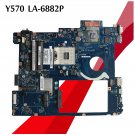 LA-6882P For Lenovo Y570 Motherboard PIQY1 REV:2.0 DDR3 HM65 GT555M Mainboard-c