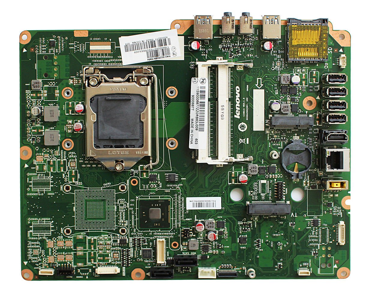 Lenovo C460 AIO Motherboard s115X 6050A2602301 CIH81S FRU&iuml;&frac14;�5B20G99958PRO VER:1.0