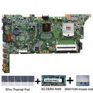 For ASUS K73E X73E K73SD Laptop Motherboard HM65 GM REV 2.3 with gifts mainboard