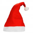 New Christmas Hat Red And White Santa Claus Party Hats Holiday Costume Caps