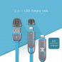 2 in 1 Micro USB Cable Charging Cable for iPhone/Samsung/Huawei Charging Cable-c