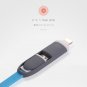 2 in 1 Micro USB Cable Charging Cable for iPhone/Samsung/Huawei Charging Cable-c