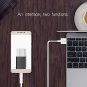 2xType-C Micro USB Cable Adapter Converter For Macbook Xiaomi Huawei Cable-c