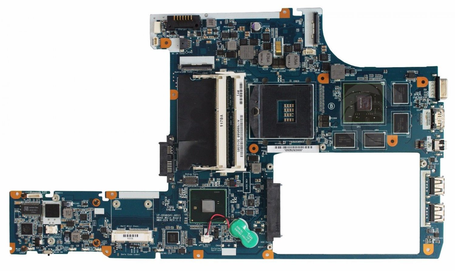 A1768958B Sony VPCCW MBX-226 Laptop Motherboard M9A0 1P-009B501-8011 Mainboard