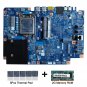 For Asus ET2410I Motherboard PCA70 LA-7522P with thermal Pad and 2GB DDR3 RAM