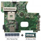 For Asus K42JC rev.2.2 Motherboard with thermal Pad and 2GB DDR3 memory RAM