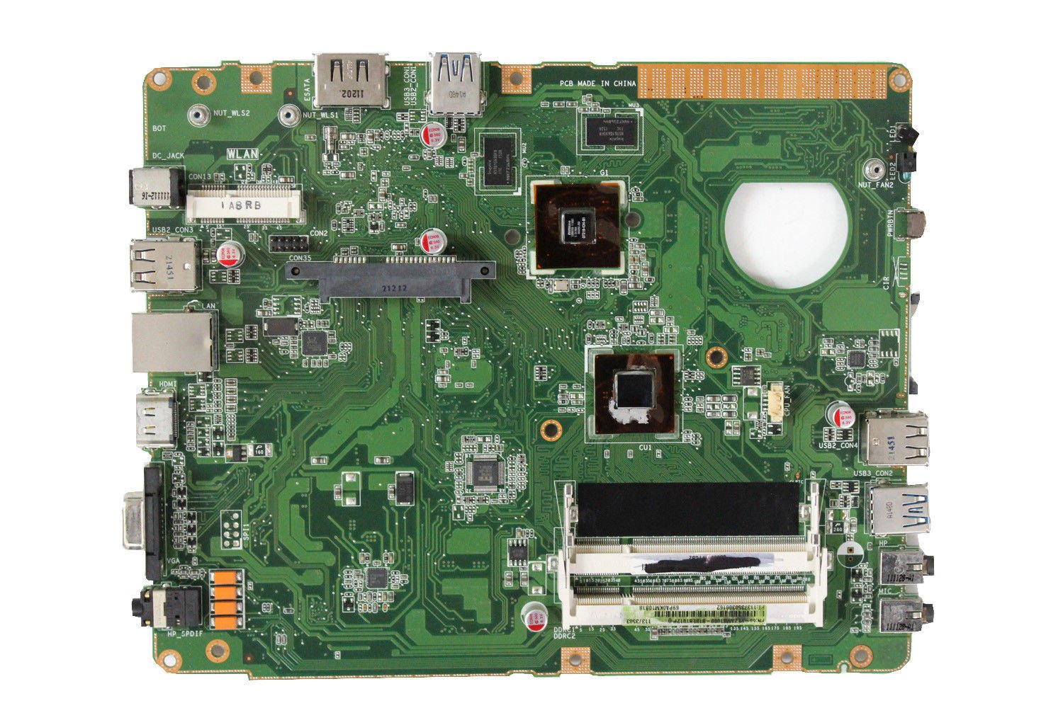 For Asus EB1012P REV.1.01G motherboard Intel Atom D510 CPU DDR2 GT218-ION-B1