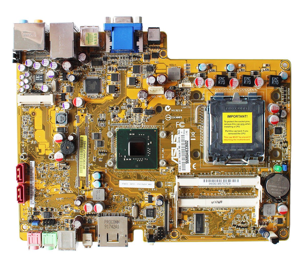 ASUS Essentio mini CS5110 P5K3L-X P5G35 G35 LGA775 All-in-one motherboard