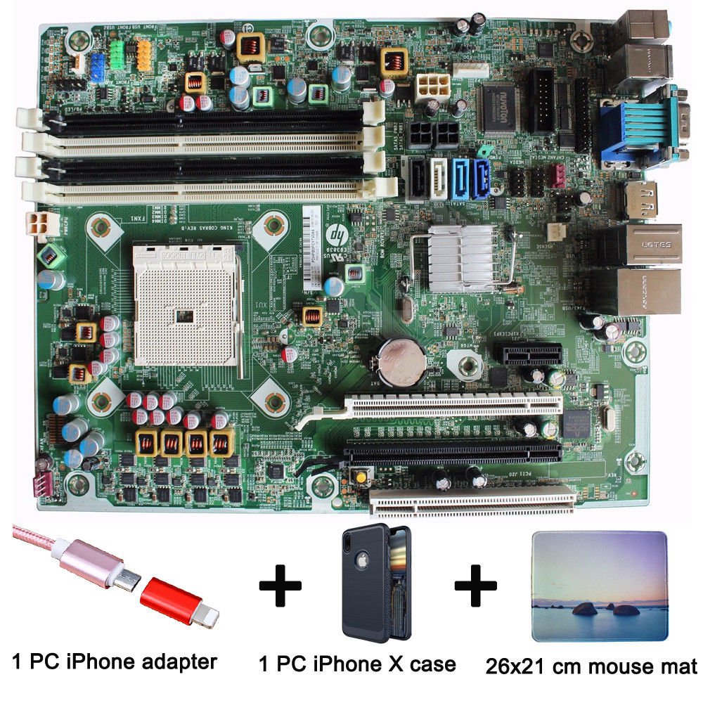 HP Desktop Compaq Pro 6305 AMD motherboard 703596-001 703596-501 DDR3 with gift