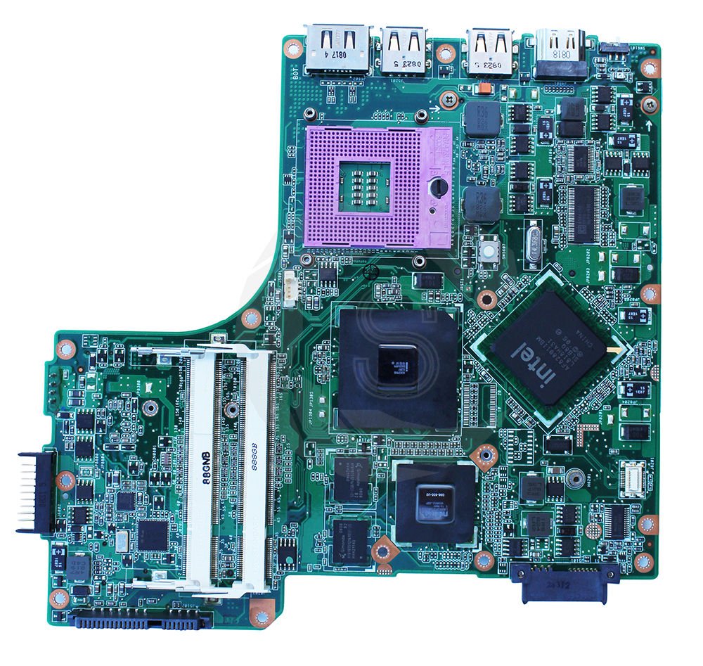 For Asus U6V REV2.0 Intel Motherboard PM45 chipset PGA478MN DDR2 mainboard