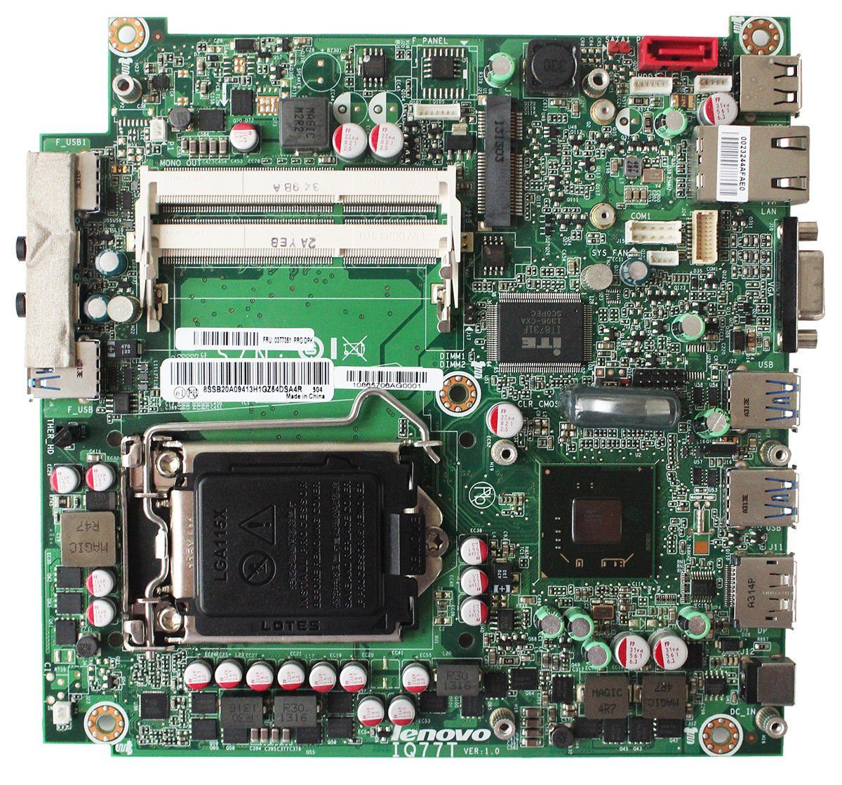 Lenovo ThinkCentre M92 IQ77T VER:1.0 motherboard 03T7351 LGA1155 DDR3 mainboard