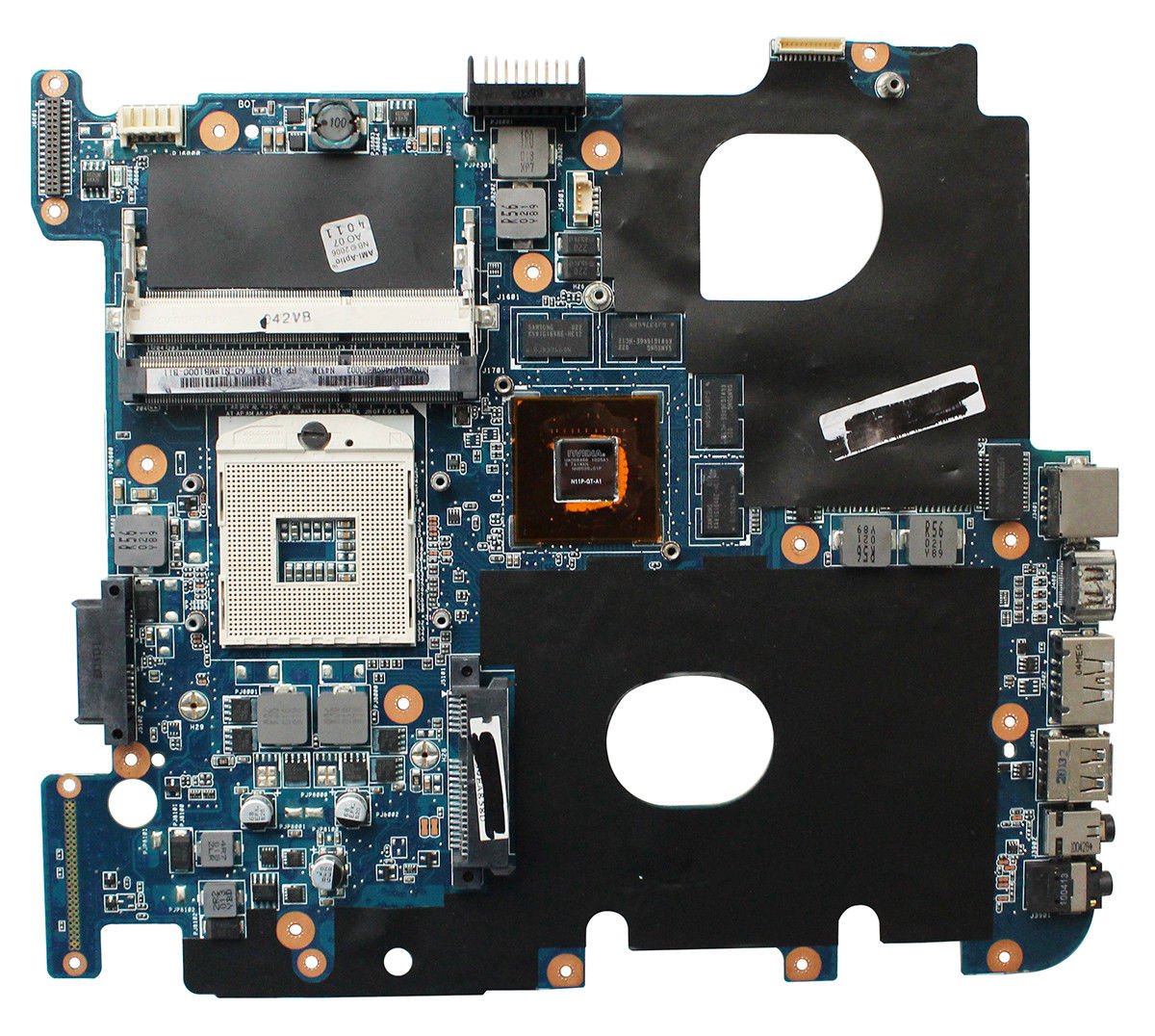 Asus N43JQ REV.1.1 Motherboard HM55 DDR3 PGA989 60-N1BMB1000-B11 fit N43JM WH