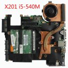 63Y2064 For Lenovo Thinkpad X201 48.4CV13.031 Intel i5-540M Laptop Motherboard