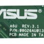 For Asus A6U REV:3.1 laptop Motherboard 08G26AU0131W A55 Socket 754 mainboard
