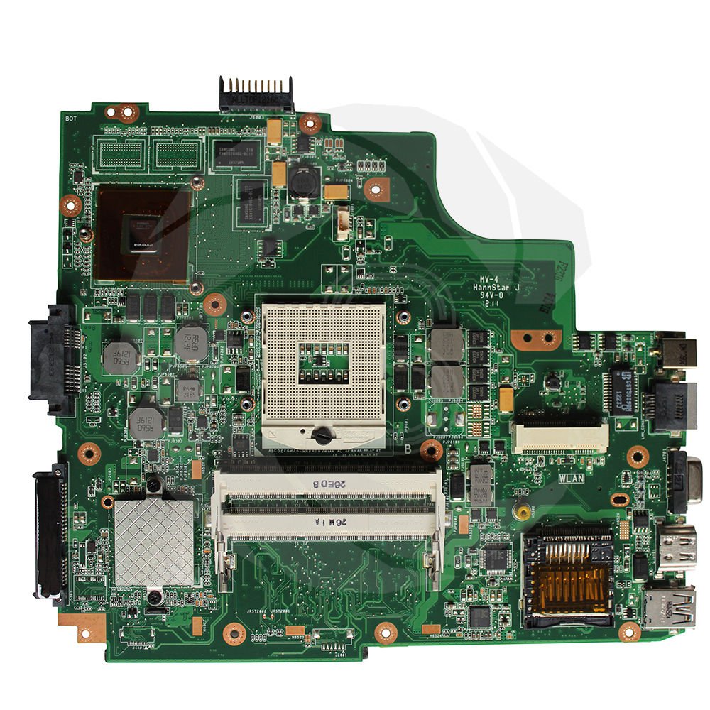 For Asus K43SV K43SJ REV 4.1 Laptop Motherboard HM65 USB 3.0 GT520M Mainboard