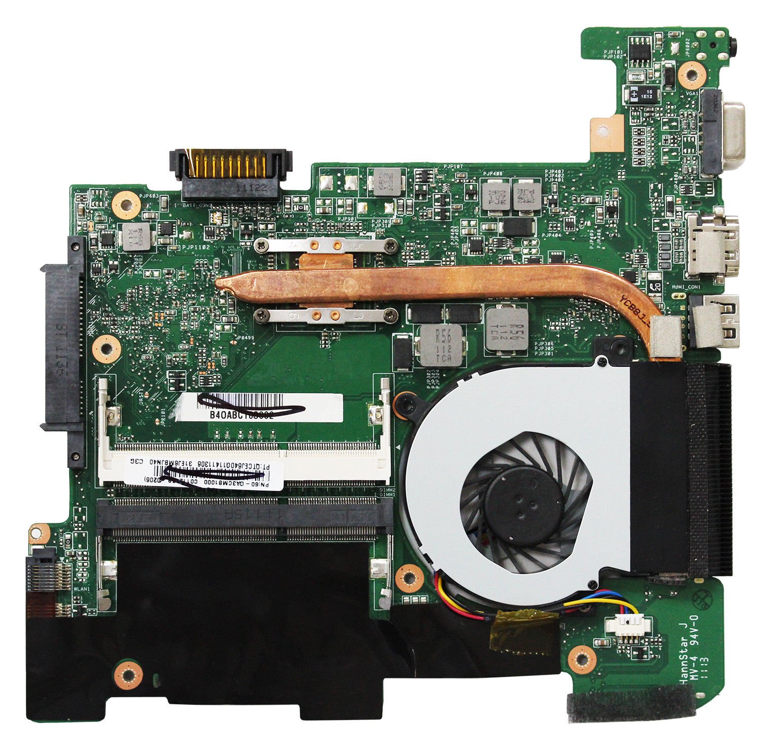 For Asus EeePC laptop 1215B rev.2.0 motherboard w/ AMD C-50 Cpu DDR3 mainboard