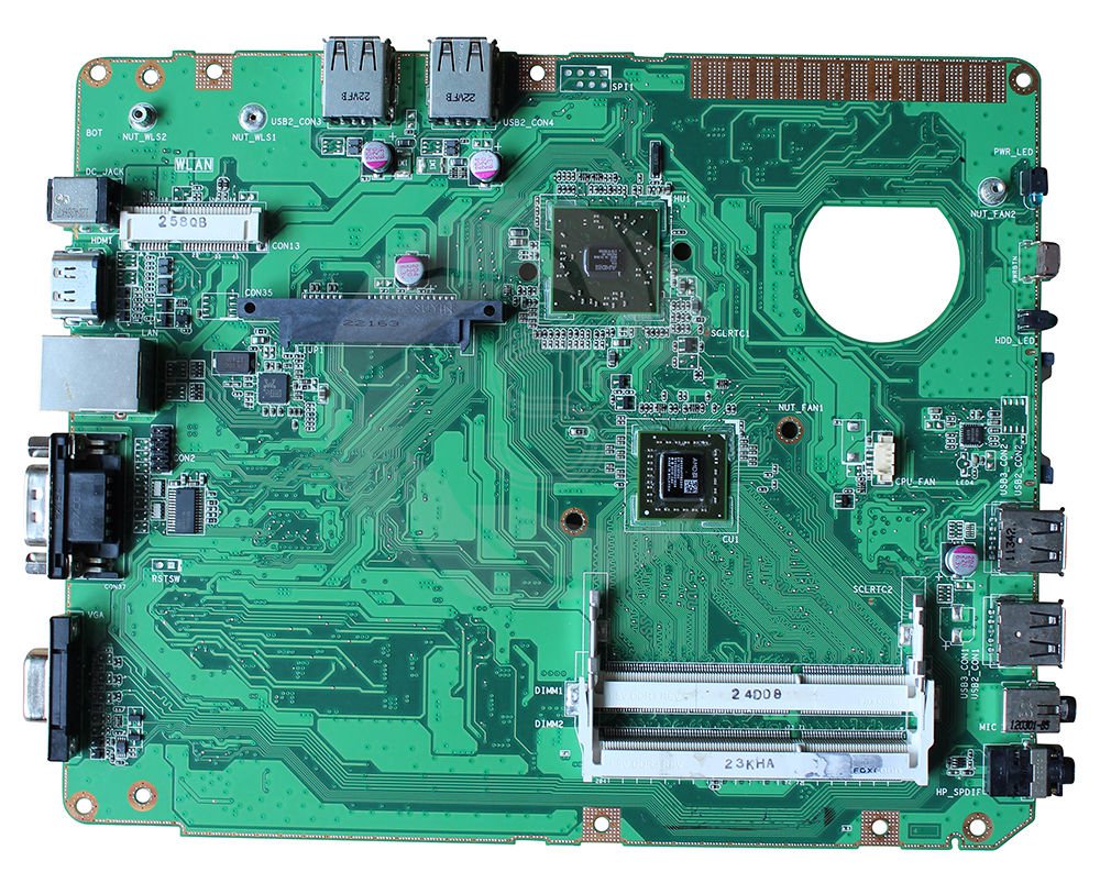 For Asus EeeBox PC EB1021 rev 1.02G motherboard AMD C-60 fit EB1020 Mainboard
