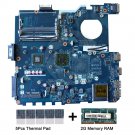 For Asus PBL50 LA-7321P motherboard E450 CPU with thermal Pad and 2GB DDR3 RAM