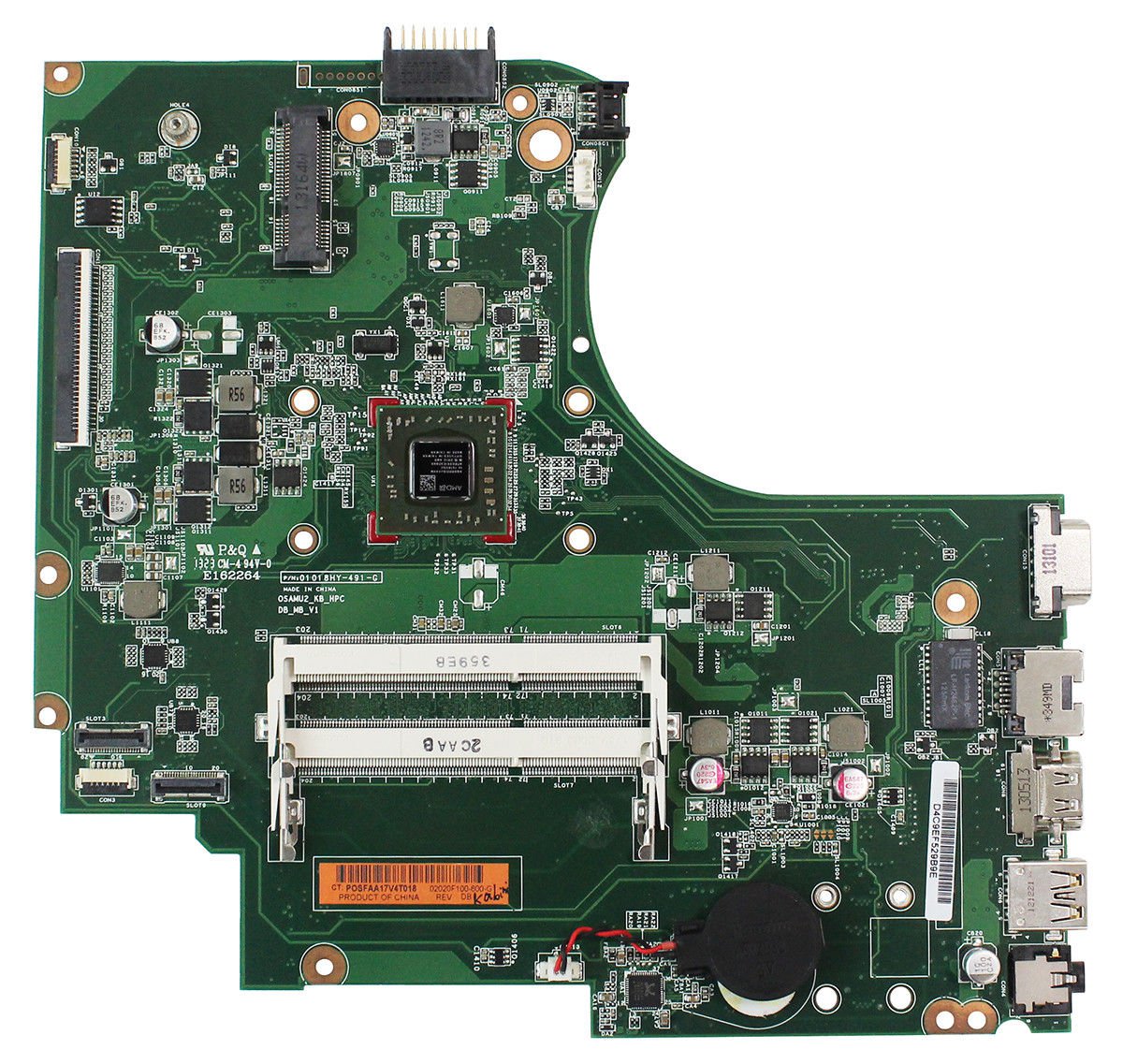 HP 15-D D4C9EF529B9E Motherboard integrated A5-5000 CPU D4C9EF529B9E Mainboard