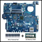 Asus PBL60 LA-7322P Motherboard  AMD C-50 CPU Gift Thermal Pad + 2GB DDR3 RAM-c