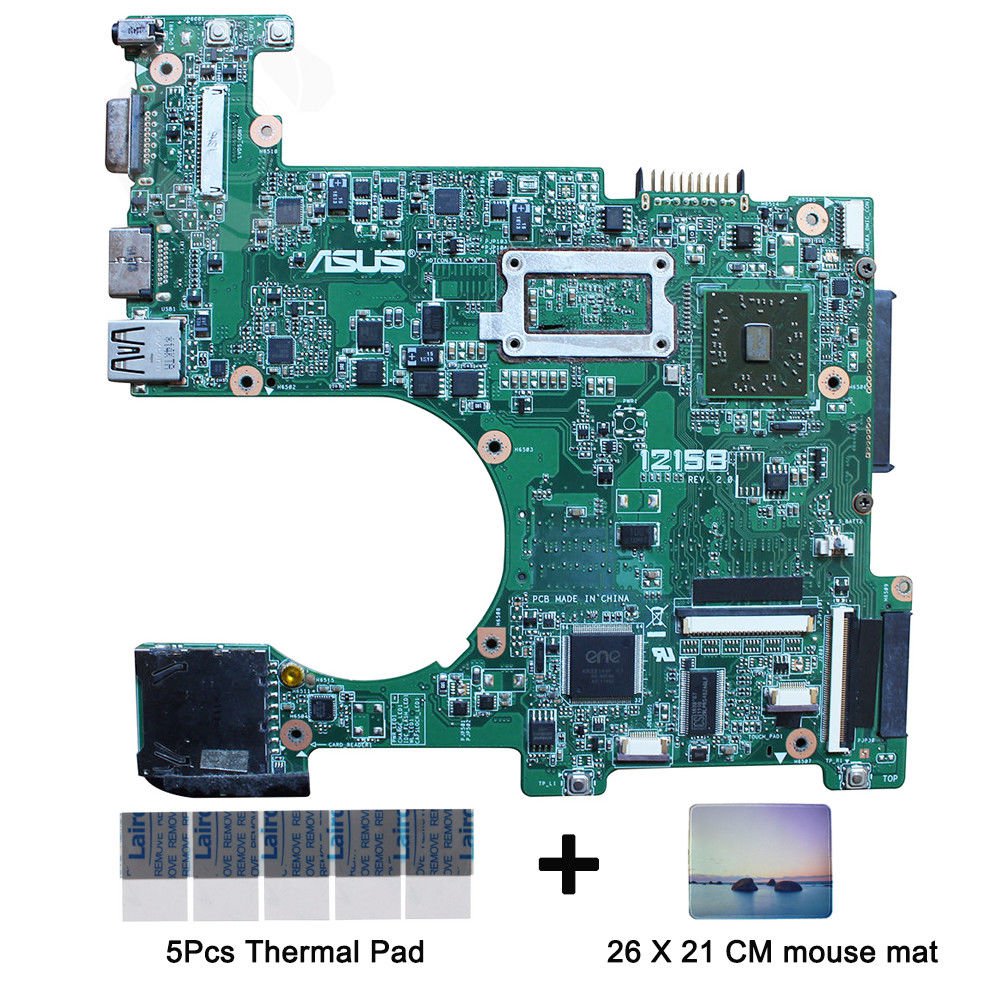 For ASUS EeePC 1215B REV:2.0 motherboard AMD CPU 60-QA3CMB5000 DDR3 with gift WH