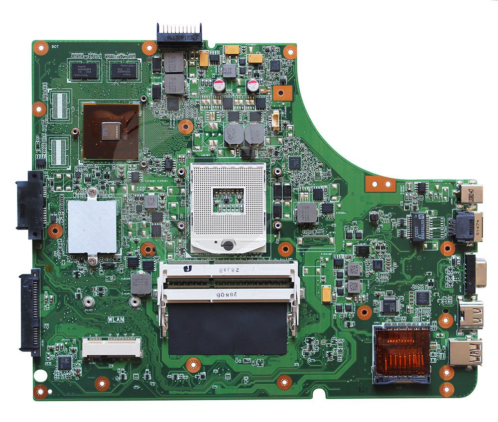 Asus Laptop K53SV A53S K53S  K53SC  rev 3.0  GT520M HM65 PGA989 DDR3 Motherboard