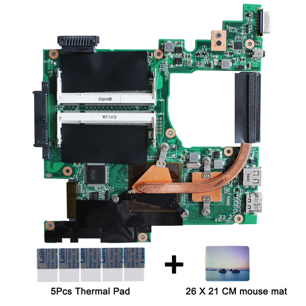 For Asus Eee PC 1201N REV.2.2 motherboard 08G2001NC22Q N270 CPU with gift WH