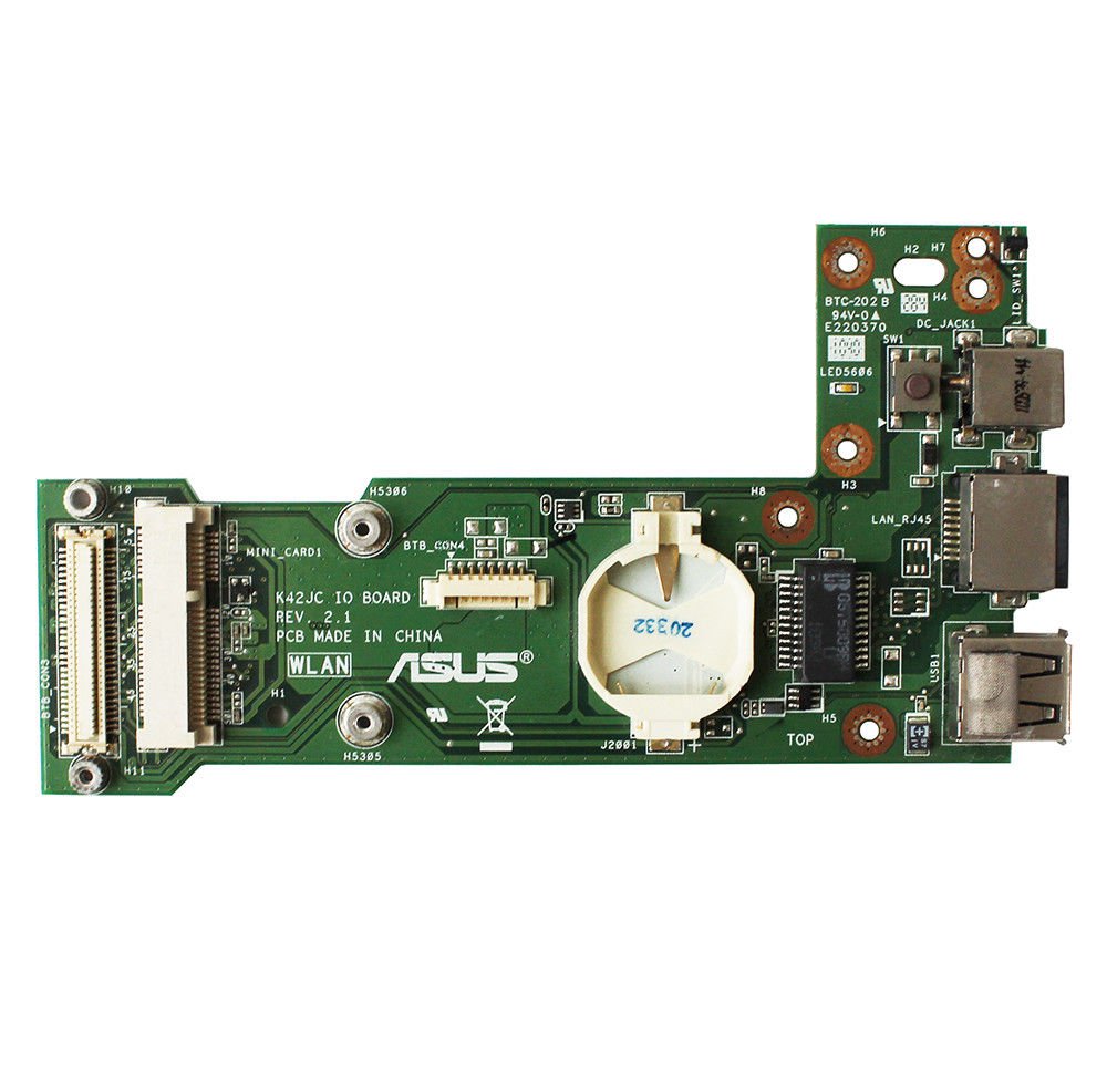 For Asus K42JC REV.2.1 DC Brand Power IO Board fit K42JC K42JA K42JP K42JV K42JZ