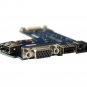For Dell Latitude E6520 VGA USB Audio Board PAL60 LS-6561P REV:2.0 P/N: V7001 WH