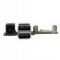 For Dell Inspiron 1525 1526 USB Power Jack Board 48.4W006.021 DS2 LIO board WH