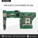 For Asus 14" X401A X301A REV:2.0 60-N30MB1103-A06 HM70 DDR3 PGA989 Motherboard-c