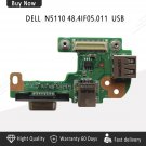 Dell Inspiron 48.4IF23.011 CRT15R N5110 DQ15DN15VGA AC DC JACK USB Board-c