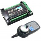 NVEM 6 Axis CNC Controller MACH3 Ethernet Interface Board Card+NVMPG handwheel