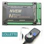 NVEM 6 Axis CNC Controller MACH3 Ethernet Interface Board Card+NVMPG handwheel