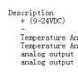 0-10v waterproof temperature and humidity transmitter/Temperature sensor