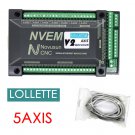 NVEM 5 Axis CNC Controller 200KHZ Ethernet MACH3 Board Motion Control Card