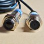 1pair M18 laser photoelectric sensor optoelectronic switch NPN or PNP DC10-30V