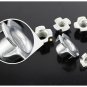 10Pcs M4/M5/M6/M8 Four Pronged Tee Nuts Captive Blind Inserts For Wood Furniture