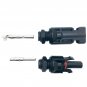 MC4 solar panel mounting Connector,MC4 install mount solar kit connect